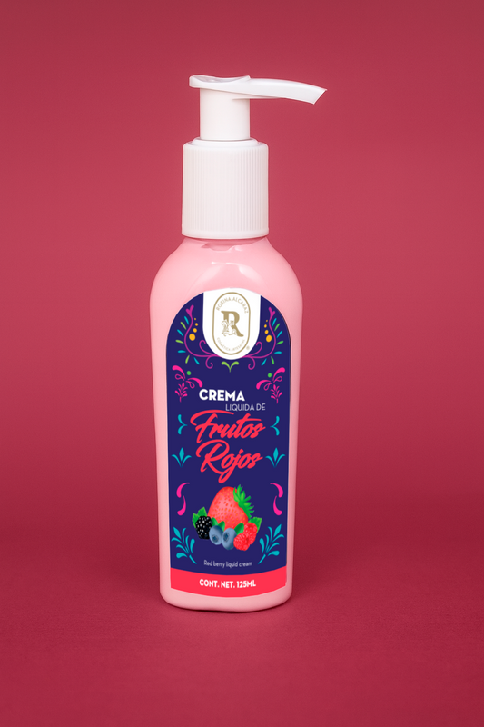 Crema Líquida Aroma Frutos Rojos – 125 ml