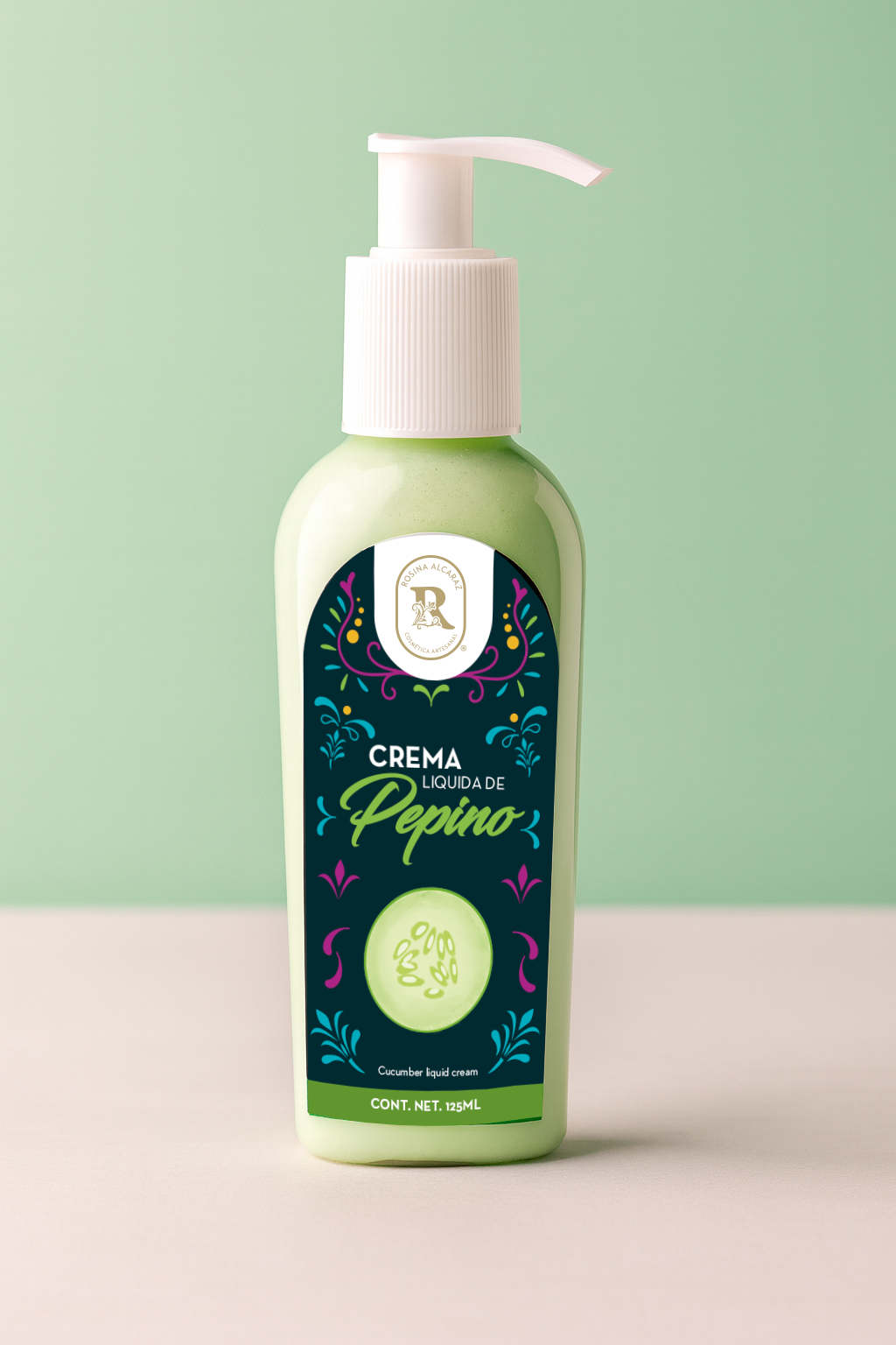 Crema Líquida Aroma Pepino – 125 ml