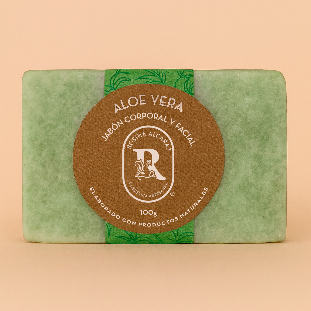 Jabón de Aloe Vera – 100g