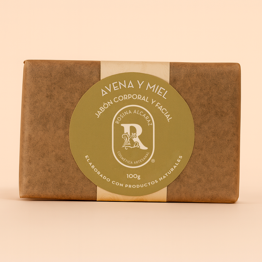 Jabón de Avena y Miel – 100g