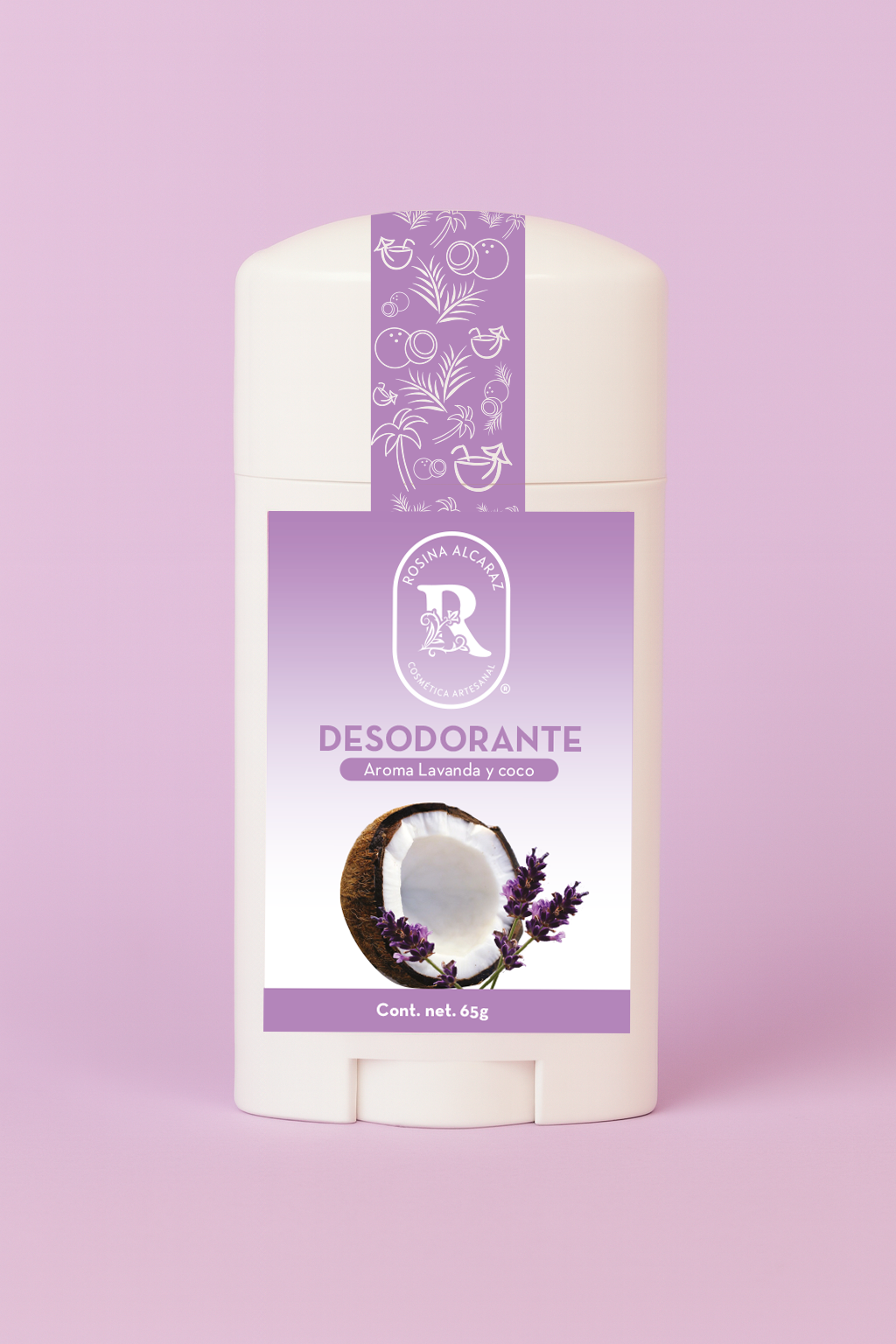 Desodorante Natural Lavanda & Coco (70 g)