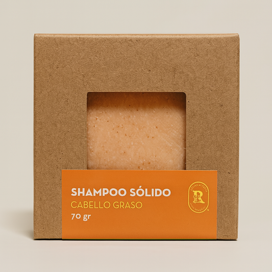 Shampoo Sólido – Cabello Graso (70g)